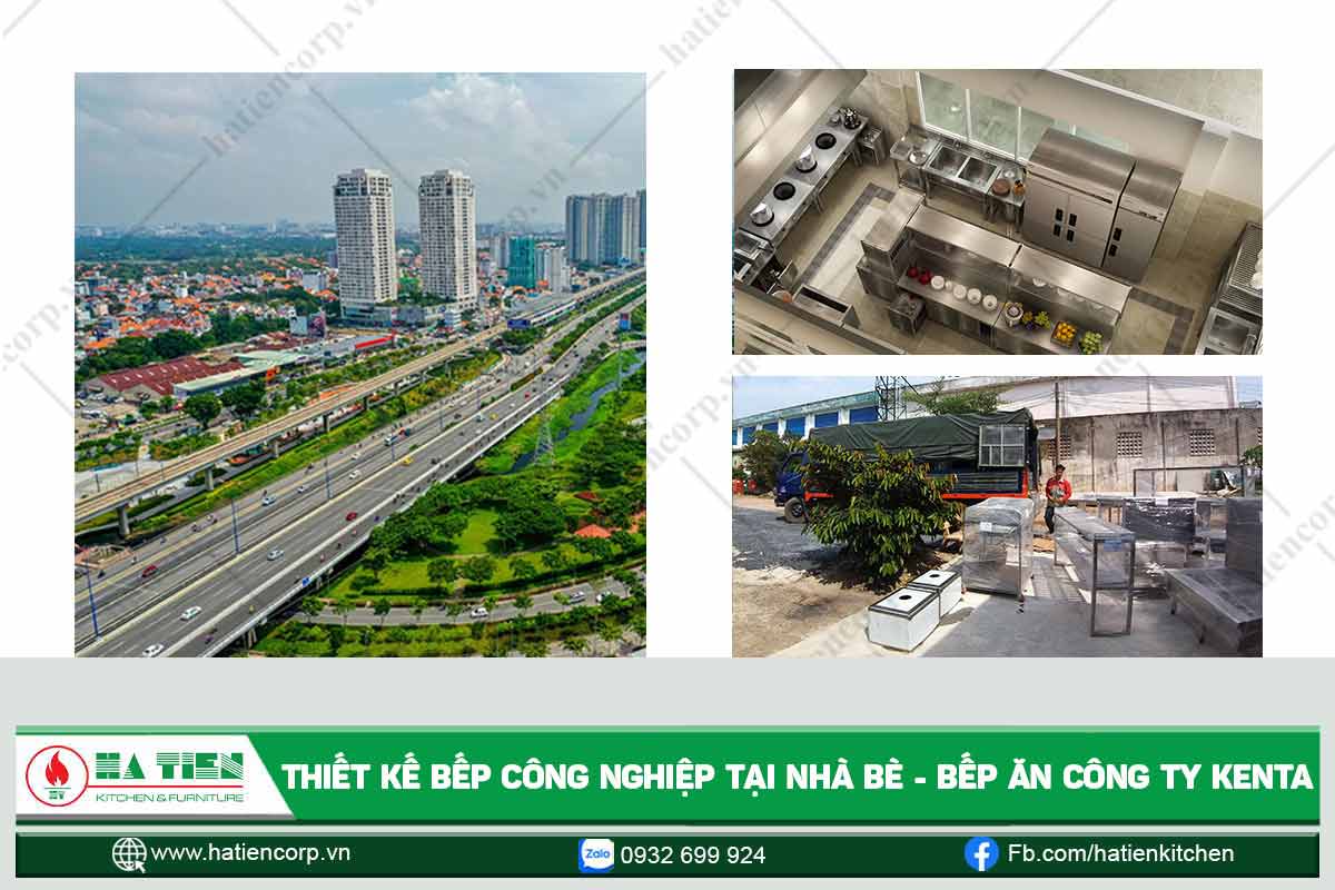 Thiết kế bếp công nghiệp tại Nhà Bè - Thiết kế bếp Công ty Kết Nối Tài Chính KenTa