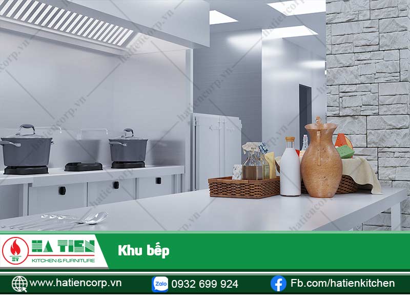 Bếp nhà máy Heneiken
