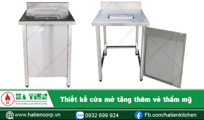 Thiết kế cửa mở