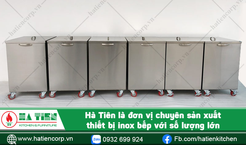 Hà Tiên đáp ứng nhu cầu sản xuất thiết bị với số lượng lớn