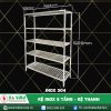 kệ inox 5 tầng 550, 304