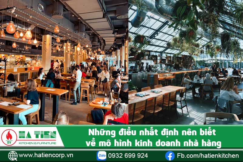 mô hình kinh doanh nhà hàng