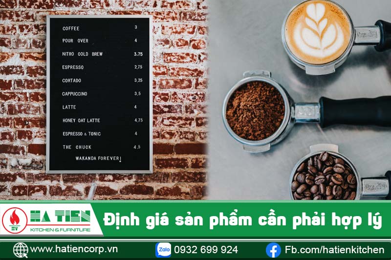 mở quán cafe ở hcm cần định giá hợp lý