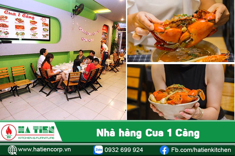 nhà hàng hải sản cua 1 càng