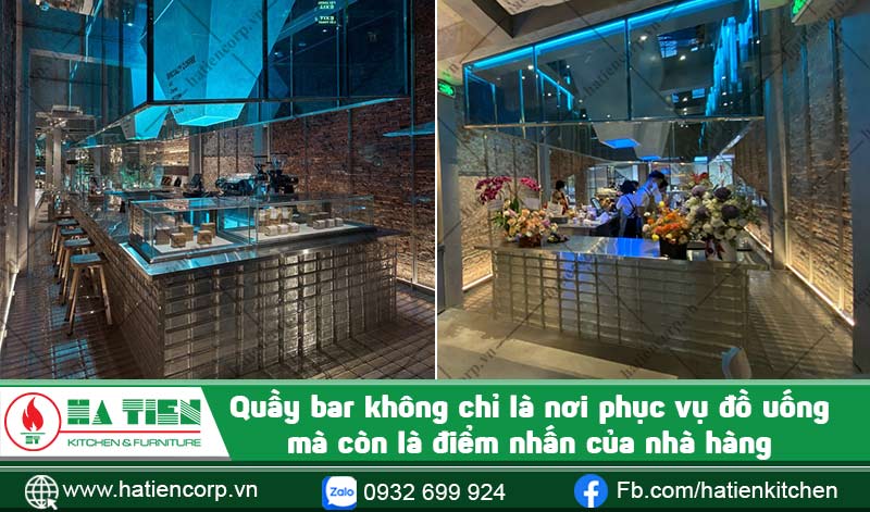 Quầy bar nhà hàng