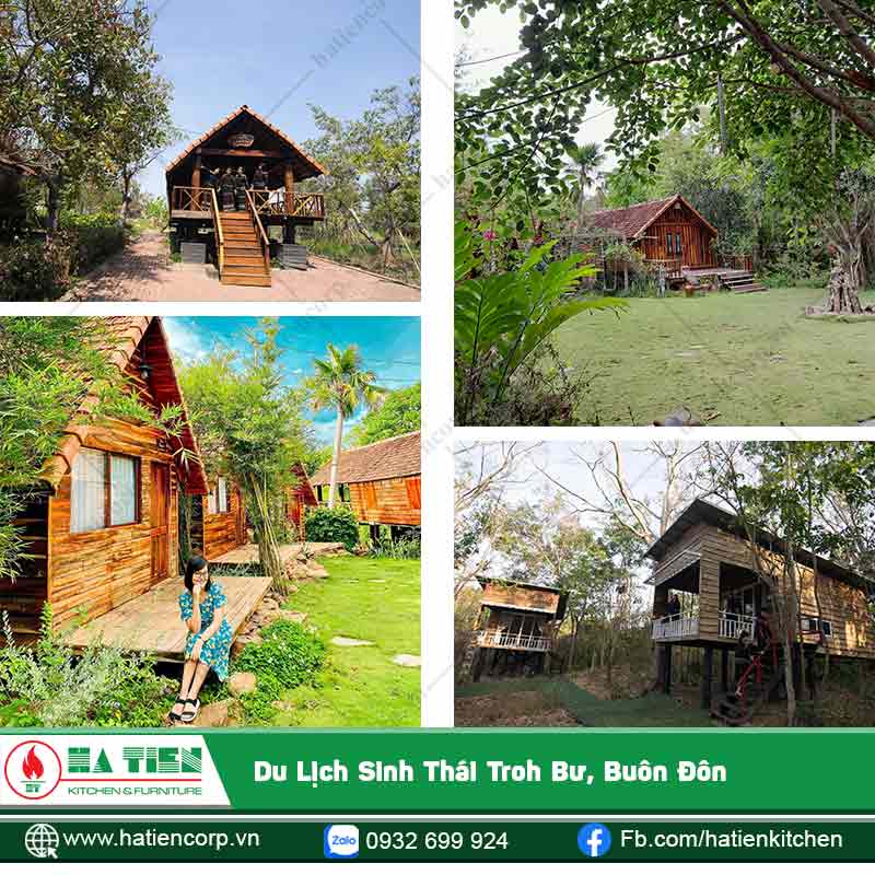 Khu du lịch Troh Bư vô cùng thích hợp để du khách đi cùng gia đình hoặc bạn bè