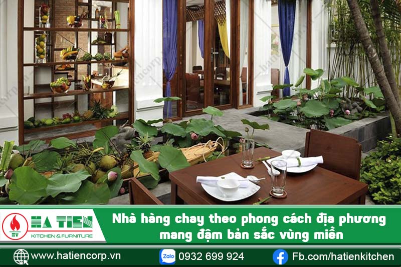 kinh doanh nhà hàng chay mang phong cách vùng miền