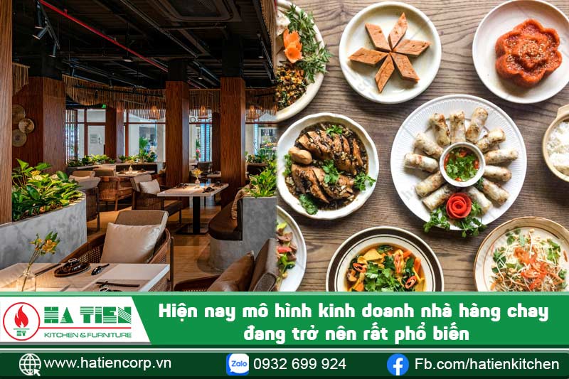 kinh doanh nhà hàng chay đang trở nên phổ biến