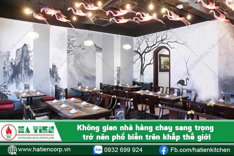 kinh doanh nhà hàng chay sang trọng