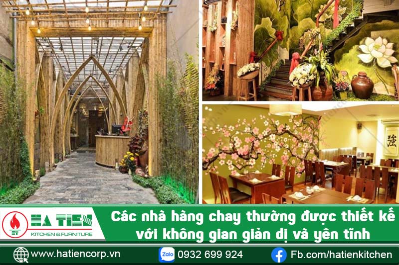 thiết kế kinh doanh nhà hàng chay