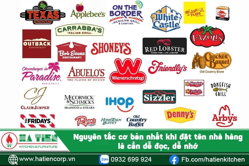 đặt tên cần dễ đọc, dễ nhớ