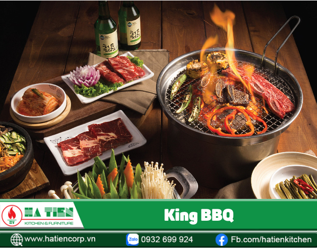 nhà hàng hàn quốc tphcm king BBQ