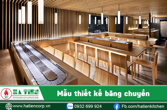 mẫu thiết kế băng chuyền