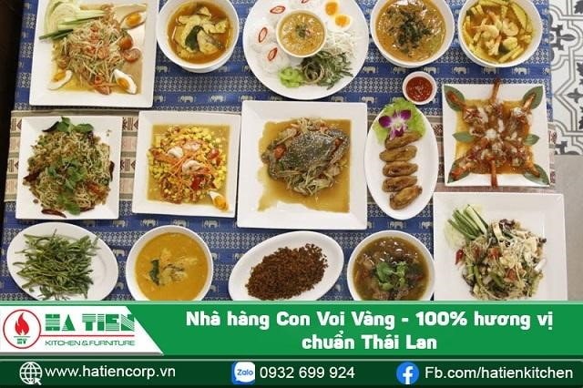 nhà hàng thái lan con voi vàng