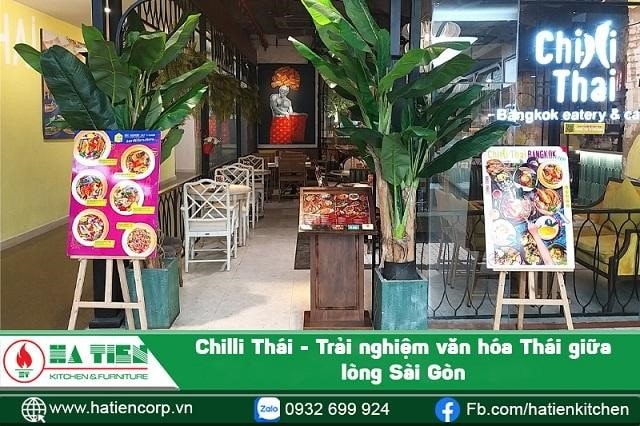 nhà hàng chilli Thái