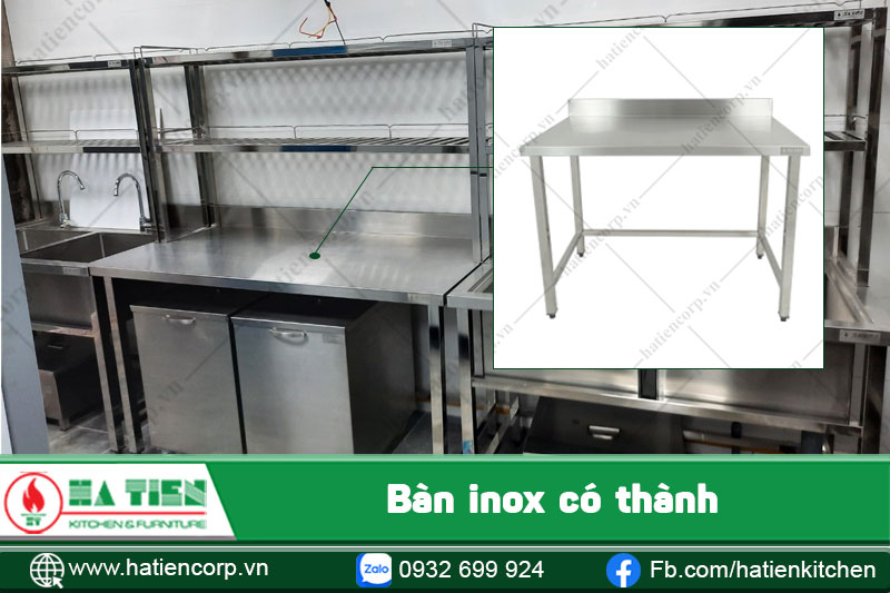 bàn có thành
