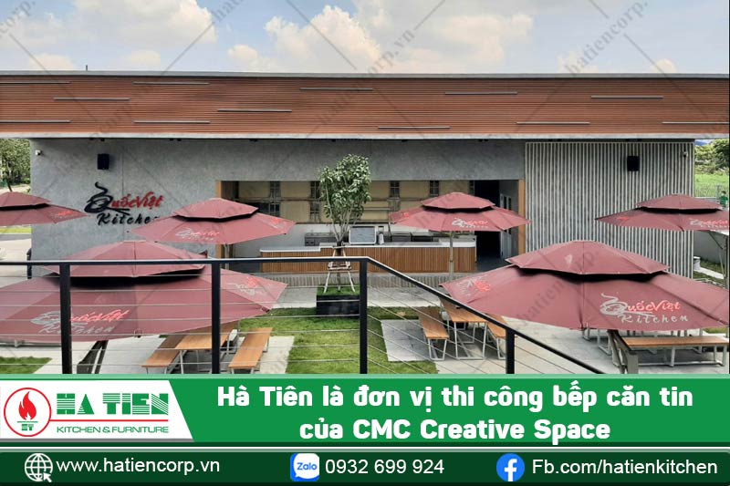 Khu bếp tòa nhà CMC