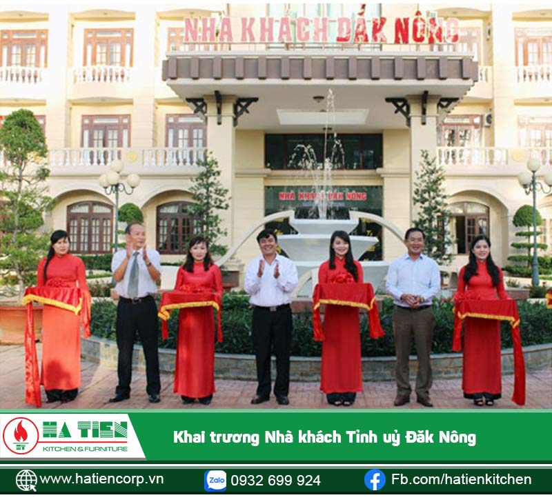 Hình ảnh khai trương Nhà khách Đăk Nông