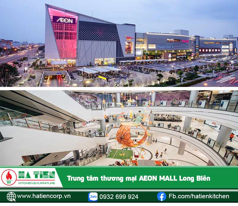Aeon Mall Long Biên là trung tâm thương mại quy mô lớn thứ 3 ở Việt Nam và đầu tiên ở Thủ đô Hà Nội