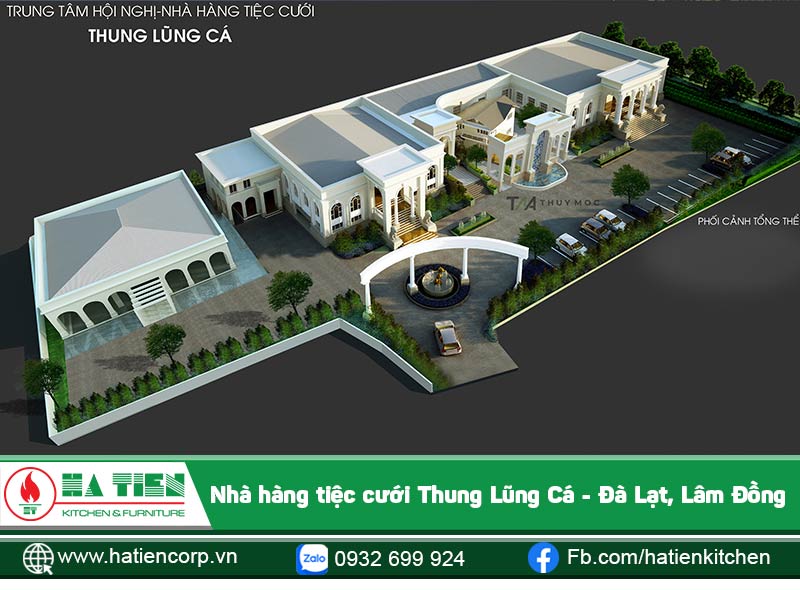 Nhà hàng được mở rộng với quy mô lớn, đáp ứng nhu cầu ngày càng cao của Quý khách