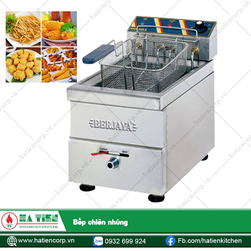 Sản phẩm bếp chiên nhúng công nghiệp hiện đại