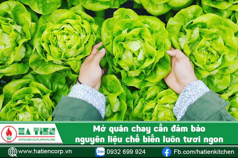 nguyên liệu tươi ngon