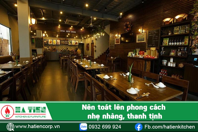 mở quán ăn chay thanh tịnh