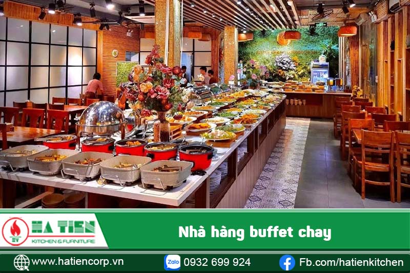nhà hàng buffet chay