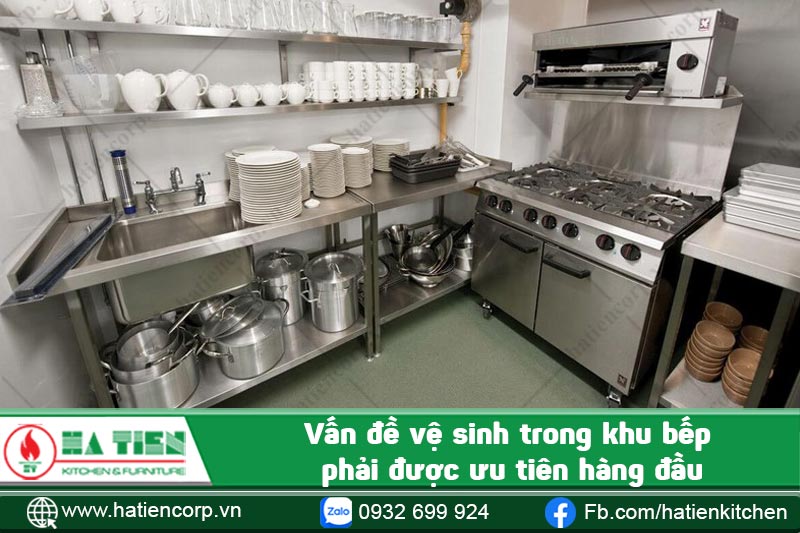 Nhà hàng chay cần ưu tiên vấn đề vệ sinh khu bếp