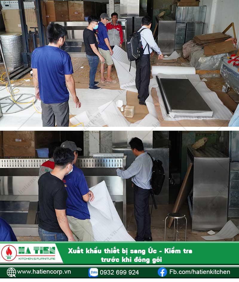 Sản phẩm được CEO Công ty Hà Tiên kiểm tra kỹ lưỡng trước khi đóng gói và giao cho khách