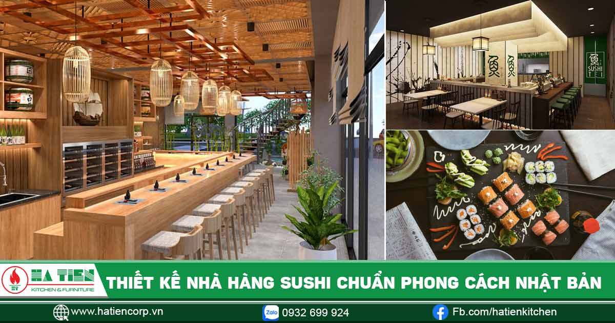 Thiết kế mẫu nhà hàng ngon, đẹp theo phong cách Nhật