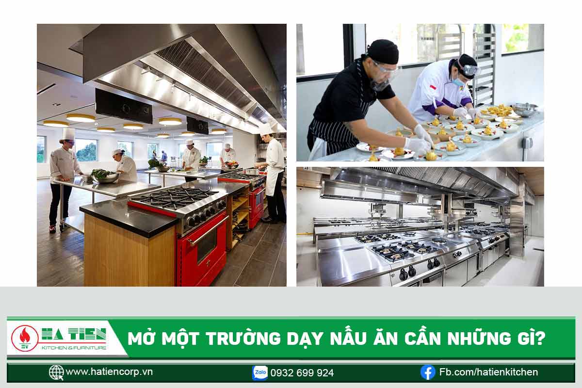Làm thế nào để mở một trường dạy nấu ăn?