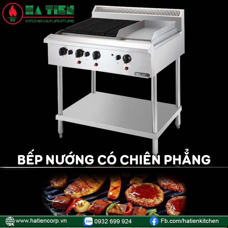 Bếp Nướng Có Bếp Chiên Phẳng Berjaya CB3BGG1BFS-17