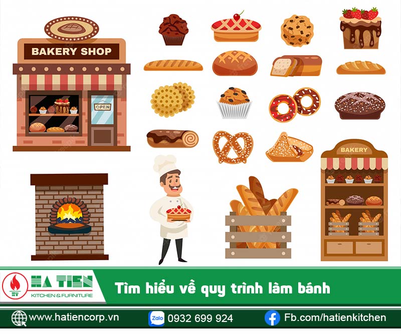 Nắm rõ quy trình làm bánh
