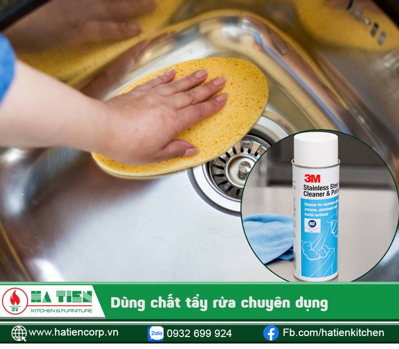 Cách làm sạch thiết bị inox