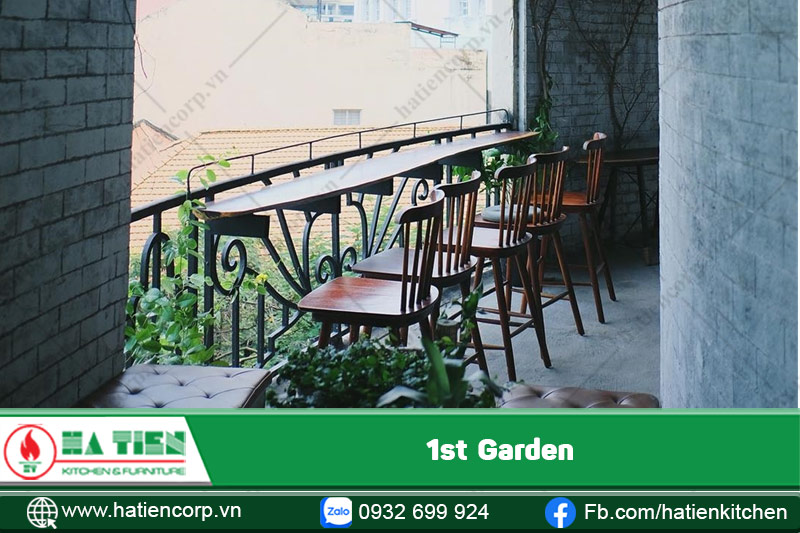 1st Garden là quán cà phê quận 1 cực kỳ đắt khách