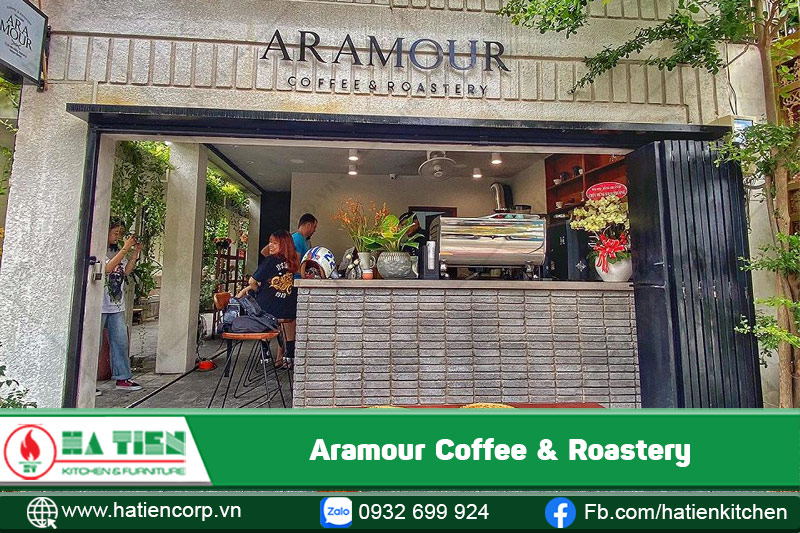 Cà phê tại quán cà phê quận 1 Coffee & Roastery