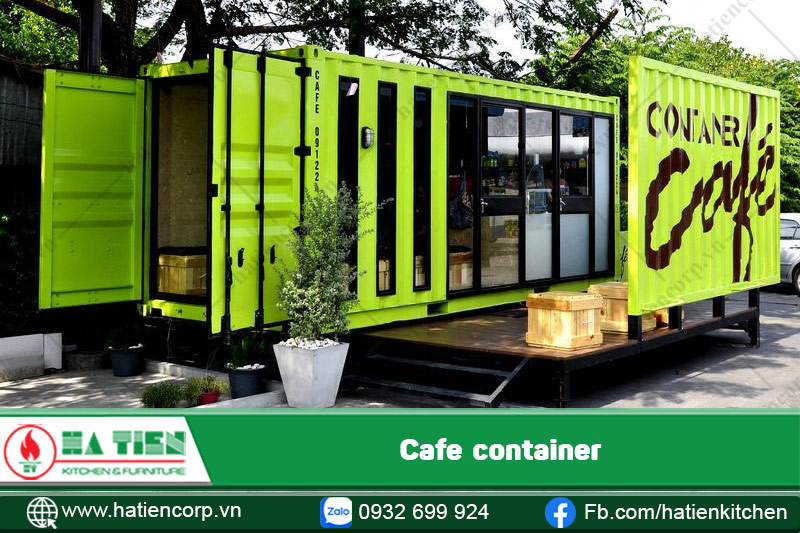 Cafe container - ý tưởng mở quán cafe độc đáo bạn nên thử áp dụng