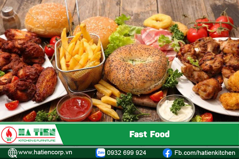 Mô hình kinh doanh nhà hàng thức ăn nhanh 