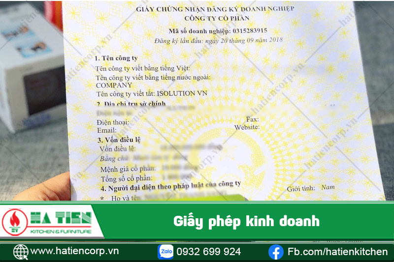 Phí đăng ký giấy phép kinh doanh tài khoản 2 triệu đồng