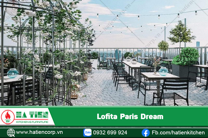Lofita Paris Dream cái tên không thiếu trong top quán cà phê đẹp ở Hà Nội