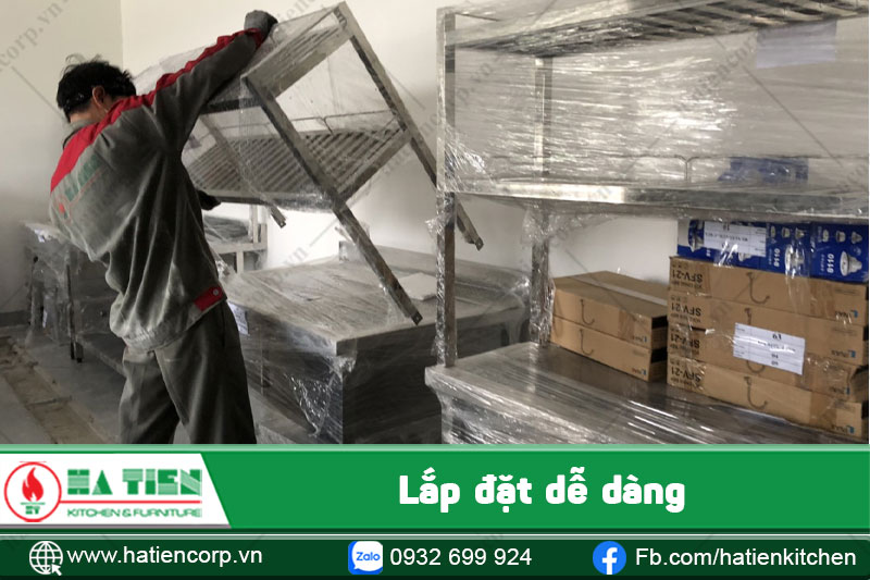 bếp inox nhà hàng 4