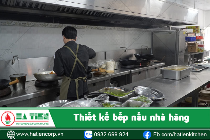 bếp nấu nhà hàng