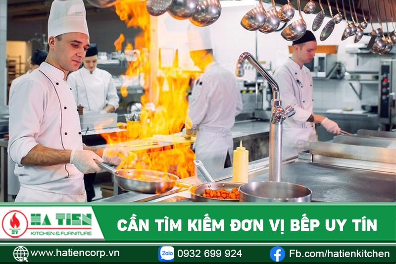 Lựa chọn đơn vị sản xuất bếp ăn uy tín