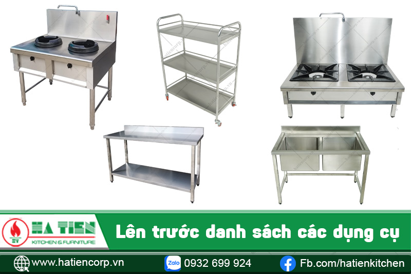 các dụng cụ trong nhà hàng 9