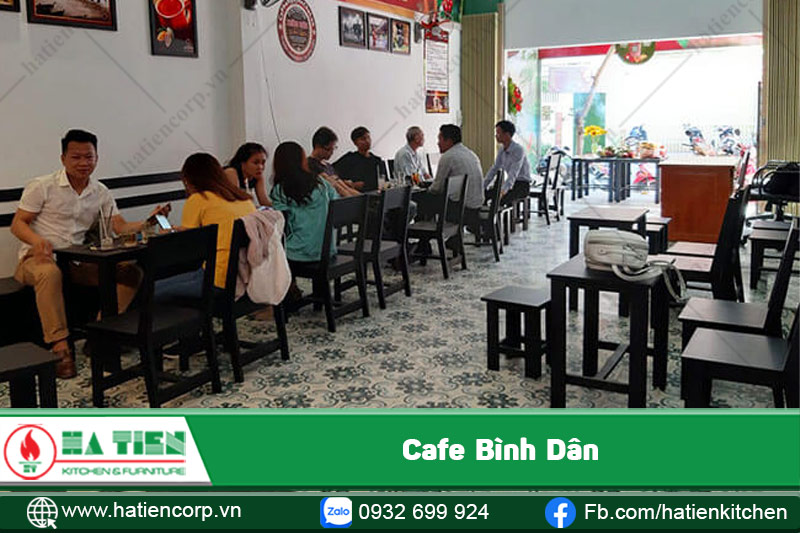 Quán cafe bình dân không yêu cầu vốn đầu tư lớn