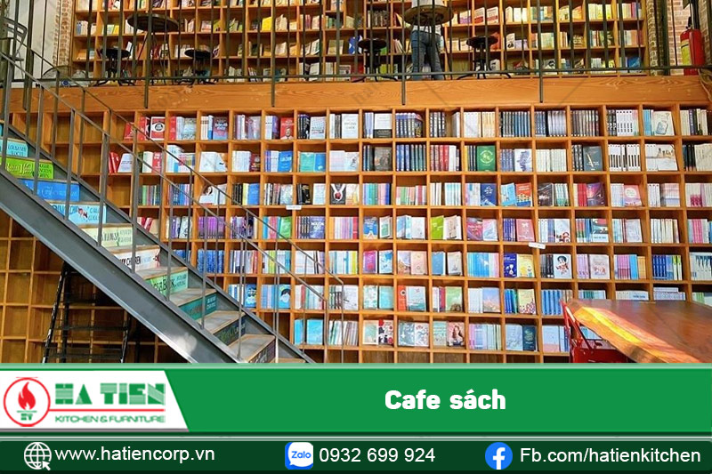 Cafe sách - một trong những ý tưởng mở quán cafe độc đáo