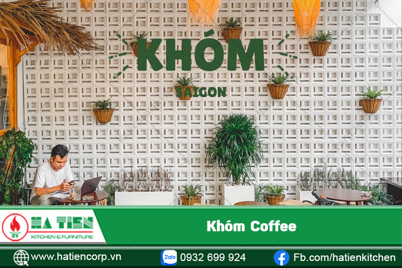 Khóm Coffee – Quán cà phê quận 1 thiết kế kiểu miệt vườn