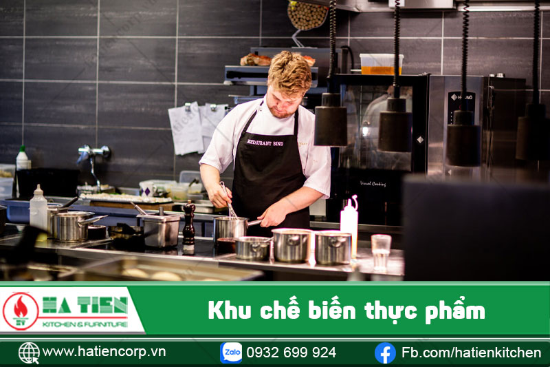 Không gian bếp nhà hàng 10
