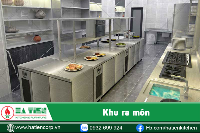 Không gian bếp nhà hàng 11